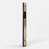 ベージュグリッターアルコールインクiPhoneケース Case-Mate iPhoneケース (裏面/右)