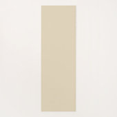 ベージュグリーンサークルヨガ ヨガマット (裏面)