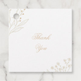 ベージュコーナーフローラボホ結婚ズ フェイバータグ