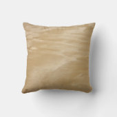 ベージュサンドオンザビーチ-シンプルテクスチミニマルャ クッション (裏面)