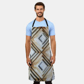 ベージュサーフェス エプロン (着用した状態)