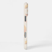ベージュシェルパターン iPhoneケース (右側面)