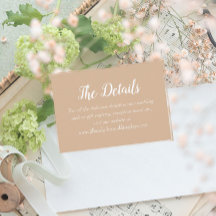 ベージュシンプルスタイル結婚詳細