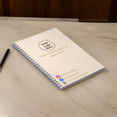 ベージュシンプルミニマル主義者 ノートブック