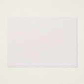 ベージュシンプル水彩色フローラギフト証明書 (裏面)