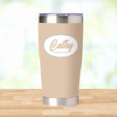 ベージュスタイリ結婚ズの花嫁 保温保冷タンブラー