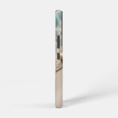 ベージュスターフィッシュシェルトロピカルビーチ海 SAMSUNG GALAXYケース (右側面)