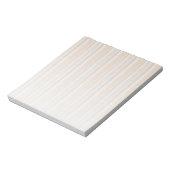 ベージュストライプ ノートパッド (回転)