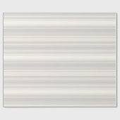 ベージュストライプ ラッピングペーパー (フラット)