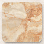 ベージュストーンの質感 コースター (正面)