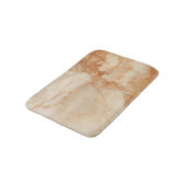 ベージュストーンの質感 バスマット (アングル)