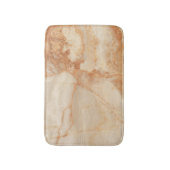 ベージュストーンの質感 バスマット (正面縦)