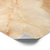 ベージュストーンの質感 ポスター (角)