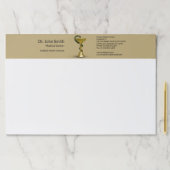 ベージュスネークメディカルボウル衛生金ゴールドカドゥセウス ペーパーパッド (インサイチュ)