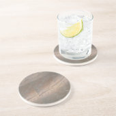 ベージュスワール付きサンドストーンコースターデザイン コースター (側面)