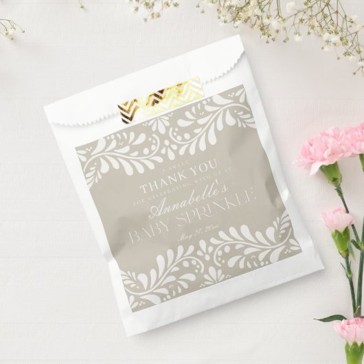 ベージュタラベラタイルフィエスタベビー散水デザート フェイバーバッグ (封をした状態)