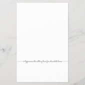 ベージュターコイズツル結婚ズキャンディバーラッパ チラシ (裏面)