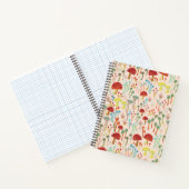 ベージュッシュルームガーデンノートブック ノートブック (内部)