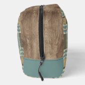 ベージュティール(緑がかった色)ブルーグリーンチューペブラウントライバルパターン ドップキット (右)