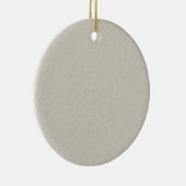 ベージュテクスチャ紙アクセサリーカスタマイズは セラミックオーナメント (右)