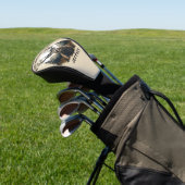 ベージュディア素朴狩りクラブ ゴルフヘッドカバー (インサイチュ)