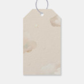 ベージュバルーンベビーテディ1st誕生日ありがとう ギフトタグ (裏面)