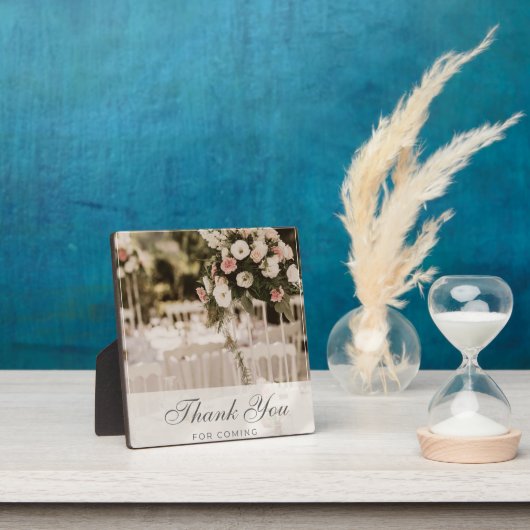 ベージュパステルエレガントサンキューサミナリー フォトプラーク (インサイチュ)
