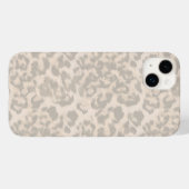 ベージュヒョウ柄 . Case-Mate iPhoneケース (裏面 (横))