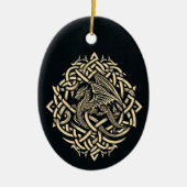 ベージュビースト セラミックオーナメント (正面)