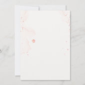 ベージュピンクマザーズデイブランチ招待状 招待状 (裏面)