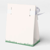 ベージュフォレストをテーマにしたキツネベビーシャワー フェイバーボックス (裏面サイド)