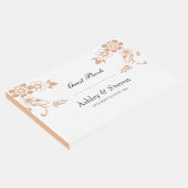 ベージュフラワー結婚ズ ゲストブック (コーナー)
