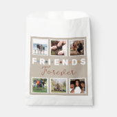 ベージュフレンズモダンフォーエバーフォトコラージュ フェイバーバッグ (正面)