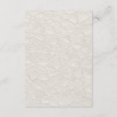 ベージュブラウンエレガミニマルントウェディング詳細 エンクロージャーカード (裏面)