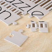 ベージュブラウンジグソーパズル ジグソーパズル (側面)