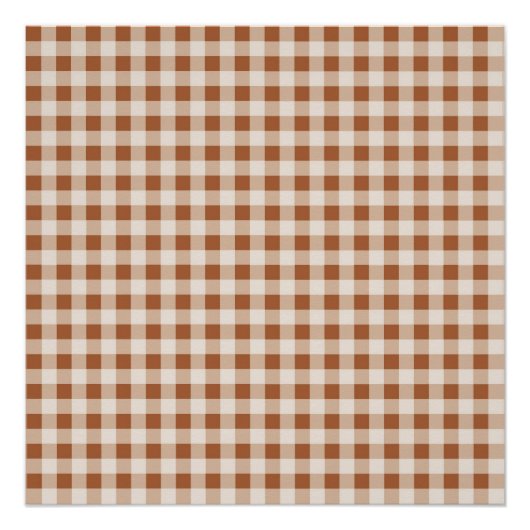 ベージュブラウンバッファロープリドホリデー ポスター (正面)