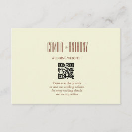 ベージュブラウン エンクロージャーカード