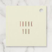 ベージュブラウン フェイバータグ (裏面)