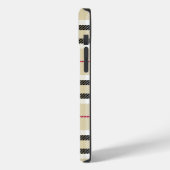 ベージュプラ名門私立校風のイドファッションモノグラムパーソナライズされた Case-Mate iPhoneケース (裏面 / 左)