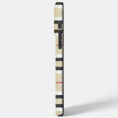 ベージュプラ名門私立校風のイドファッションモノグラムパーソナライズされた Case-Mate iPhoneケース (裏面 / 左)