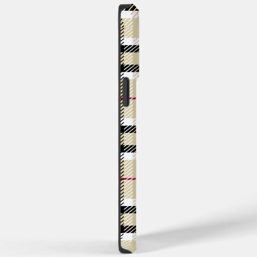 ベージュプラ名門私立校風のイドファッションモノグラムパーソナライズされた Case-Mate iPhoneケース (裏面 / 右)