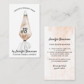 ベージュベーカリーホイップペストリー 名刺 (正面/裏面)