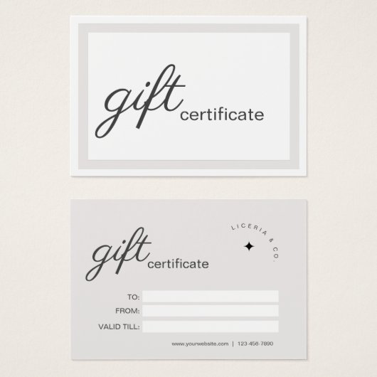 ベージュホイミニマルト商品券 (正面&裏面)