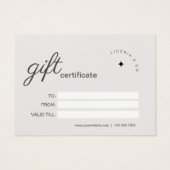 ベージュホイミニマルト商品券 (裏面)