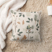 ベージュホリデ素朴ー装飾用クッション クッション (ブランケット)