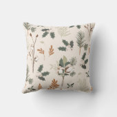 ベージュホリデ素朴ー装飾用クッション クッション (裏面)