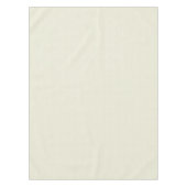 ベージュホワイト水玉模様 テーブルクロス (正面)