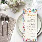 ベージュボホーシックフローラワイルドフラワー庭園の結婚式 メニュー