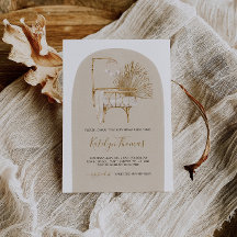 ベージュボホ男女兼用子供部屋ベビーシャワー