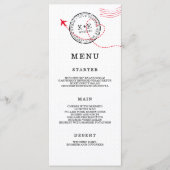 ベージュマップデスティネーションウェディング メニュー (正面)